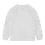 Guess Felpa Chiusa Girocollo Tinta Unita con Logo per Neonato K5RQ04KAD74 BIANCO GUESS 