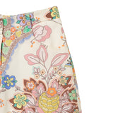 Etro Short Tinta Unita Stampa Fantasia per Bambina GW6B19 PANNA ETRO 