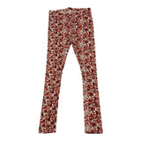 Name.It Leggins Tinta Unita Con Fantasia Floreale Bianco Per Bambina
