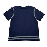 Guess T-Shirt Girocollo Tinta Unita con Stampa per Neonato N1RI15K8HM0 BLU GUESS 