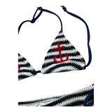 Saint Barth Costume 2 Pezzi Triangolo-Slip per Bambina 00890L BIANCO SAINT BARTH 