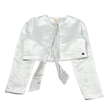 Illiana Coprispalle Tinta Unita per Bambina 556 BIANCO ILLIANA 