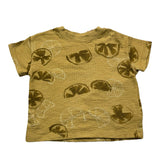 Play Up – Einfarbiges grünes T-Shirt mit Rundhalsausschnitt für Babys