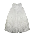 Raffaella Abito Cerimonia Tinta Unita Giromaniche per Bambina ESTATE BIANCO RAFFAELLA 