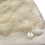 NINNAOH cappello tinta unita con ricami Bianco per Neonata I2325 BIANCO NINNAOH 