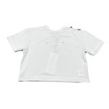 Gaelle T-Shirt Girocollo tinta unita con Stampa Bianco per Bambina 2746MY00516 BIANCO GAELLE 