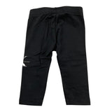 Calvin Klein Leggins Tinta Unita con Elastico In Vita per Bambina IN0IN00081 NERO CALVIN KLEIN 