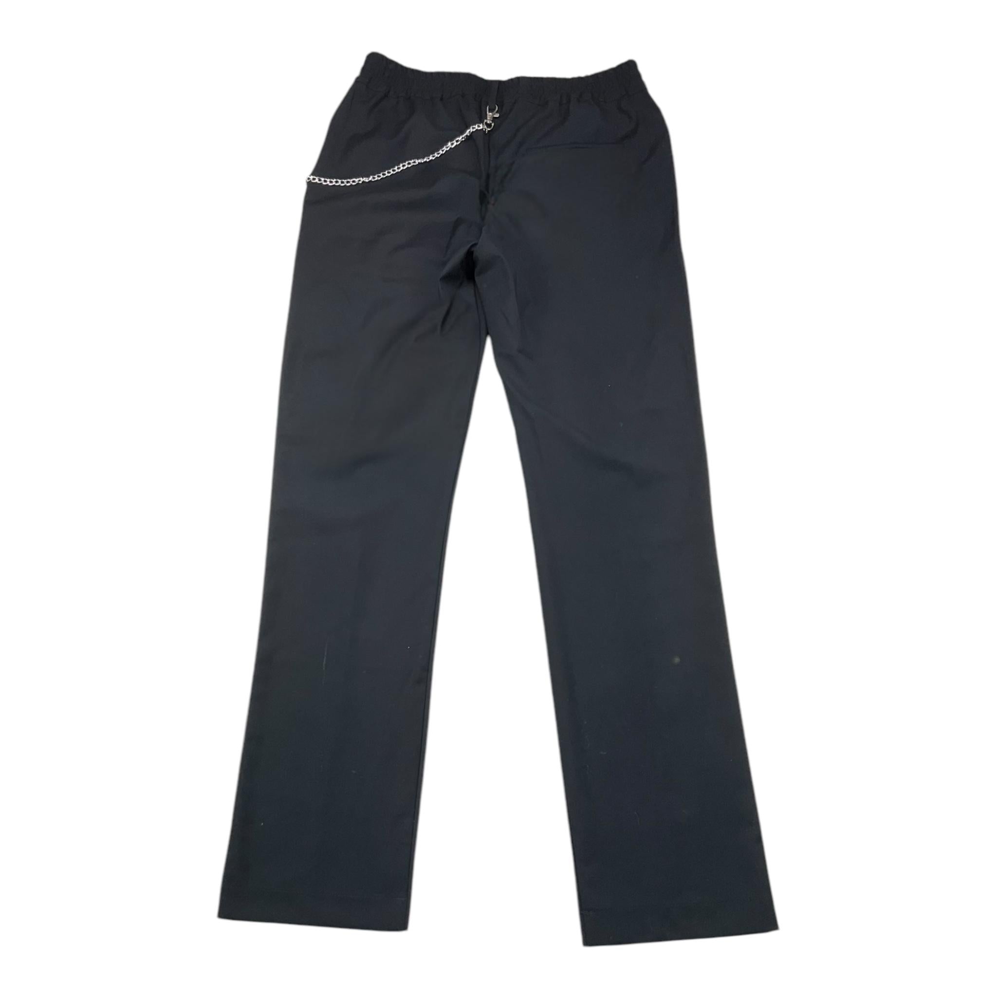 DANIELE ALESSANDRINI pantalone tinta unita con elastico in vita Nero per Bambino 1231P00068 NERO DANIELE ALESSANDRINI 