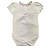 Ninnaoh Completo 2 Pezzi Body-Gonna Bianco per Neonata