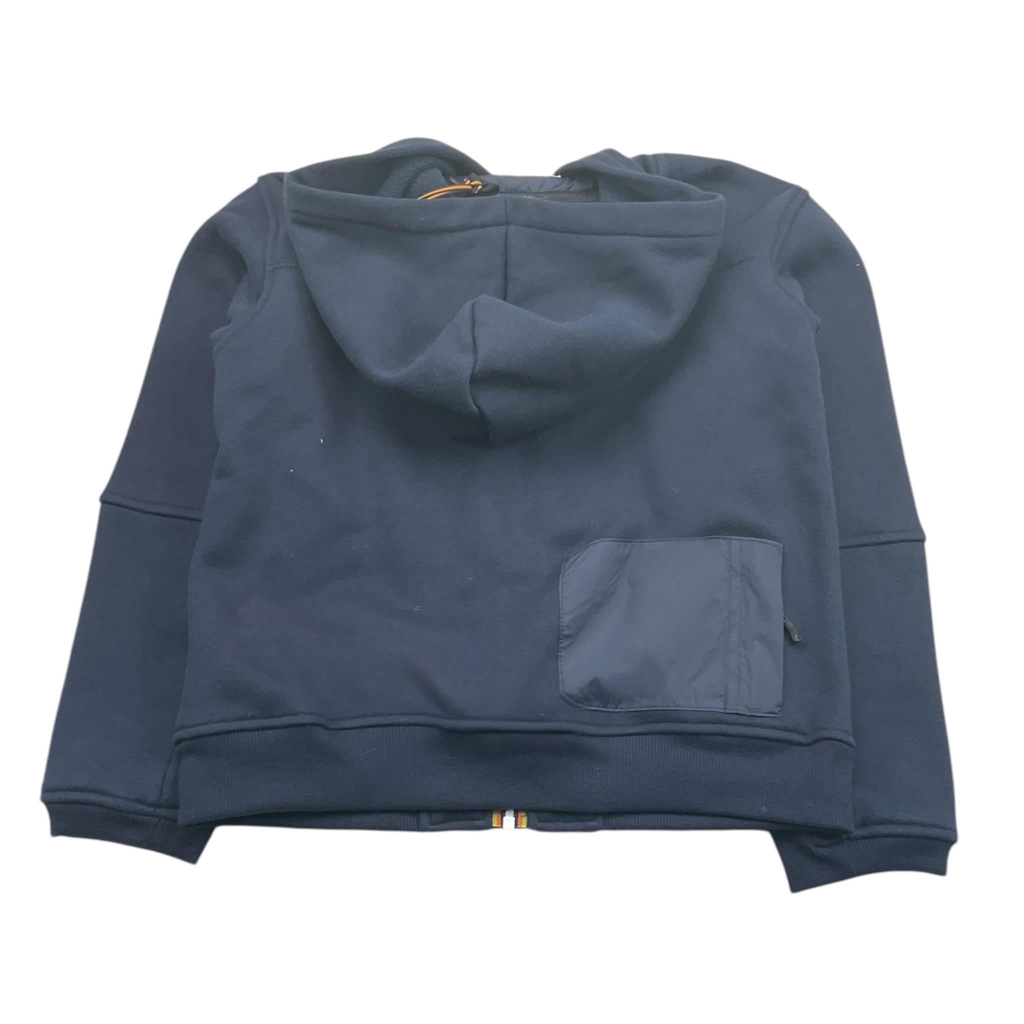 K-WAY felpa tinta unita con zip e cappuccio Blu per Bambino K7141VW BLU K-WAY 