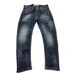 YES LONDON jeans titnta unita con girovita regolabile Blu per Bambino JR1091 BLU YES LONDON 