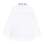 Trussardi Camicia Tinta Unita con Logo per Bambino TIP25091CA BIANCO TRUSSARDI 