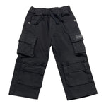 JOHN RICHMOND pantalone tinta unita con elastico in vita Nero per Neonato RBA24160PAXN NERO JOHN RICHMOND 