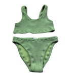 Saint Barth Costume 2 Pezzi Fascia-Mutandina per Bambina BAKER VERDE SAINT BARTH 