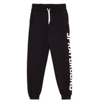 Sprayground Pantalone Tuta Tinta Unita con Stampa per Bambino SPY1113BLK NERO SPRAYGROUND 