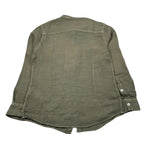 Manuel Ritz Camicia Manica Lunga Tinta Unita per Bambino MR2576 VERDE MANUEL RITZ 