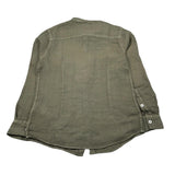 Manuel Ritz Camicia Manica Lunga Tinta Unita per Bambino MR2576 VERDE MANUEL RITZ 