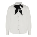 PINKO camicia tinta unita con manica lunga Bianco per Bambina F4PIJGSI090 BIANCO PINKO 