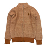 TRUSSARDI maglia tinta unita con zip Arancione per Bambino TBA25018CD ARANCIONE TRUSSARDI 