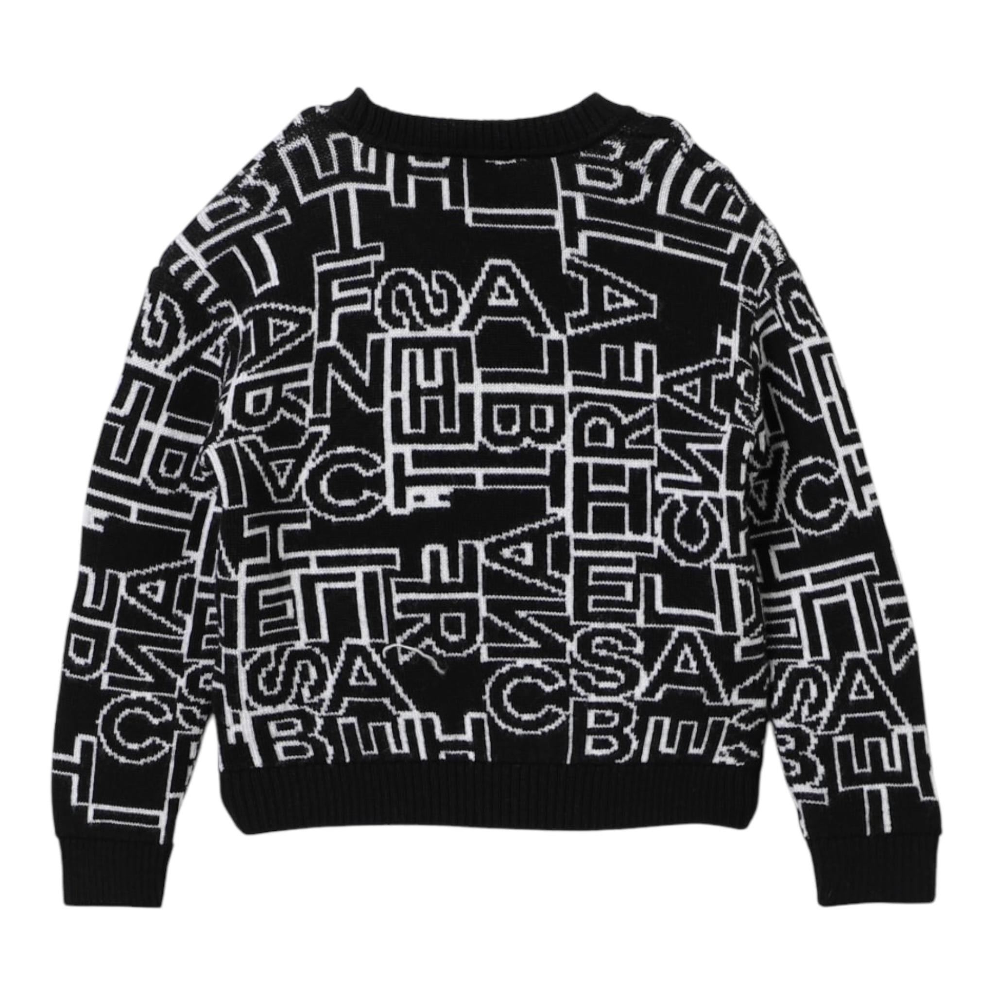 ELISABETTA FRANCHI maglia girocollo tinta unita con stampe in contrasto Nero per Bambina EGMA029 NERO ELISABETTA FRANCHI 