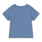 Mayoral T-Shirt Tinta Unita con Stampa per Neonato 11058 BLU MAYORAL 