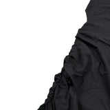 J'Aime' Abito tinta unita con Arriccio Nero per Bambina 5166G NERO J'AIME' 