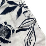 Boss T-Shirt Girocollo Tinta Unita con Fantasia per Bambino S00669 BIANCO BOSS 