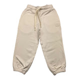 Superga Pantalone Tuta Tinta Unita Con Stampa Logo Panna Per Bambina