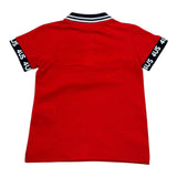 Cesare Paciotti Polo Mezza Manica con Colletto per Neonato PLP1124B ROSSO CESARE PACIOTTI 