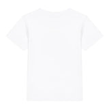 Guess T-Shirt Gircollo Tinta Unita con Stampa per Neonato I5GI01K8HM4X BIANCO GUESS 