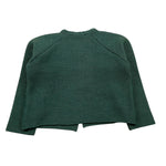 ILFAROBIMBI cardigan tinta unita con bottoni in contrasto Verde per Bambino IFB50204SX VERDE ILFAROBIMBI 