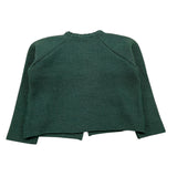 ILFAROBIMBI cardigan tinta unita con bottoni in contrasto Verde per Bambino IFB50204SX VERDE ILFAROBIMBI 