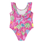 Mayoral Costume Intero tinta unita con Stampa Fuxia per Bambino 1742JXX FUXIA MAYORAL 