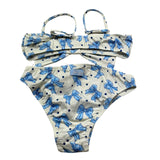 Saint Barth Costume 2 Pezzi Fascia-Mutandina per Bambina MIDGE PANNA SAINT BARTH 