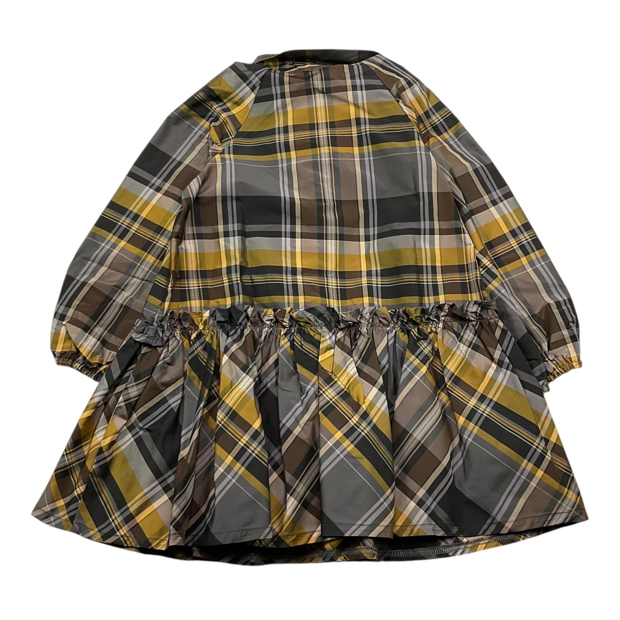 PICCOLA LUDO abit manica lunga fantasia scozzese Nero per Neonata BS6WB049N NERO PICCOLA LUDO 