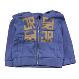 JOHN RICHMOND felpa con zip e cappuccio tinta unita con stampe Azzurro per Neonato RIA25052FE AZZURRO JOHN RICHMOND 