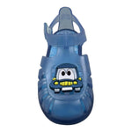 Igor Sandalo Tinta Unita con Strappi per Neonato S10321 AZZURRO IGOR 