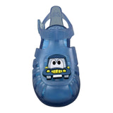 Igor Sandalo Tinta Unita con Strappi per Neonato S10321 AZZURRO IGOR 