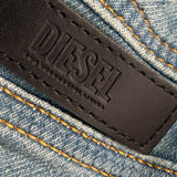 Diesel Jeans Tinta Unita con Girovita Regolabile per Bambino 00J3Y1 BLU DIESEL 