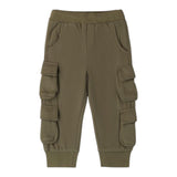 SARABANDA pantalone modello tuta tinta unita con elastico in vita Verde per Neonato A170 VERDE SARABANDA 