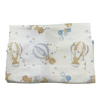 Le Bebe' Coperta Tinta Unita con Stampa per Neonato LBB48899 BIANCO LE BEBE' 