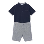 Mayoral Completo 2 Pezzi T-Shirt-Bermuda per Bambino 3282 BLU MAYORAL 