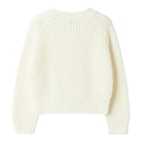 Il Gufo Maglia Girocollo Tinta Unita per Bambina P25MA482EM109J PANNA IL GUFO 