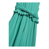 Abel & Lula Tuta Intera Tinta Unita Giromanica per Bambina 5221 VERDE ABEL & LULA 