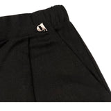 Dixie Pantalone Tinta Unita Modello A Palazzo per Bambina PF69300G74 NERO DIXIE 