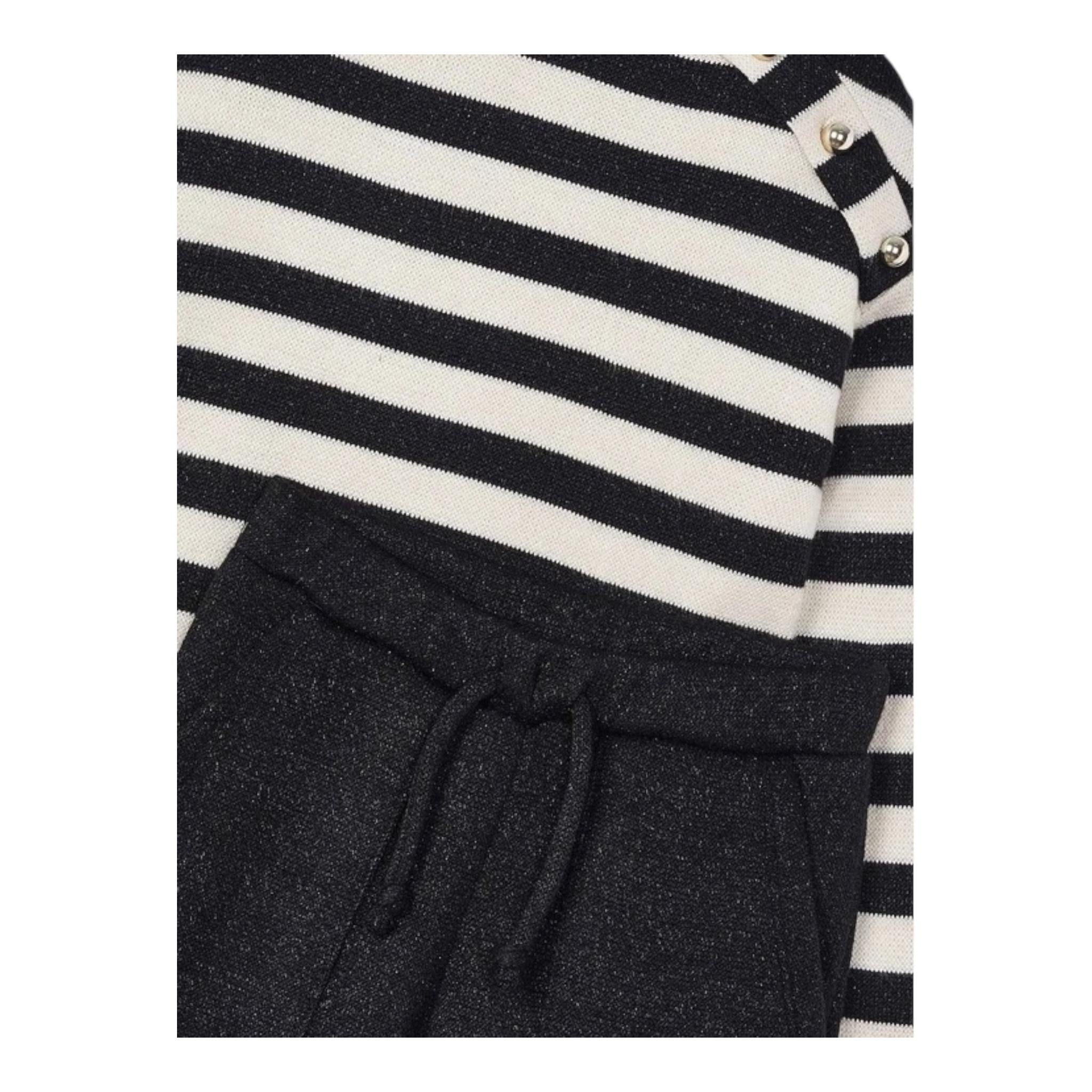 MAYORAL completo 2pz maglia-pantalone bicolore fantasia a righe Bianco/nero per Bambina 4554 BIANCO/NERO MAYORAL 
