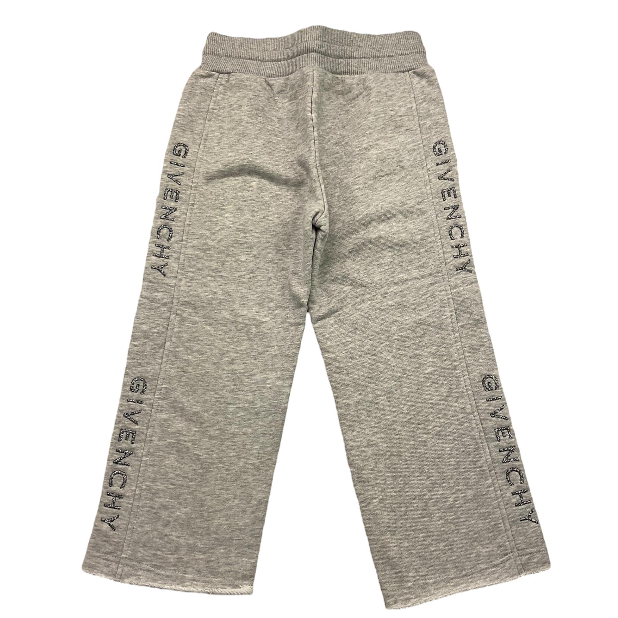 GIVENCHY pantalone tinta unita modello tuta Grigio per Bambina H14216 GRIGIO GIVENCHY 