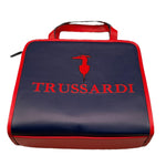 TRUSSARDI borsa tinta unita con profili in contrasto Blu per Bambina TGA25070B BLU TRUSSARDI 