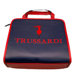 TRUSSARDI borsa tinta unita con profili in contrasto Blu per Bambina TGA25070B BLU TRUSSARDI 
