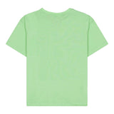 Barrow Kids T-Shirt Girocollo Tinta Unita con Logo per Bambino S5BKJUTH082 VERDE BARROW KIDS 